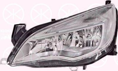 KLOKKERHOLM 50530121A1 основная фара на OPEL ASTRA J Sports Tourer