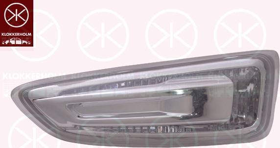KLOKKERHOLM 50530602 фонарь указателя поворота на OPEL ASTRA J Sports Tourer
