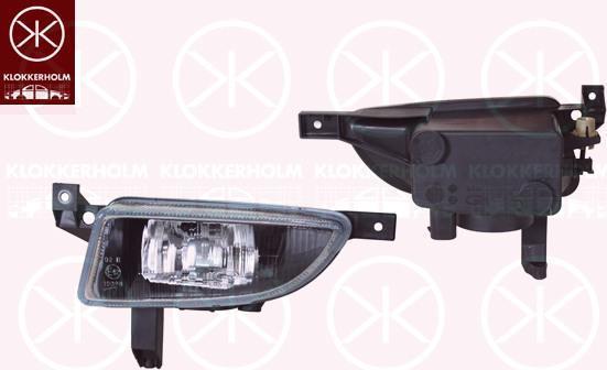 KLOKKERHOLM 50620283A1 противотуманная фара на OPEL ZAFIRA A (F75_)