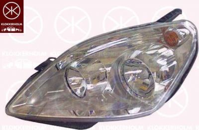 KLOKKERHOLM 50630146A1 основная фара на OPEL ZAFIRA B (A05)