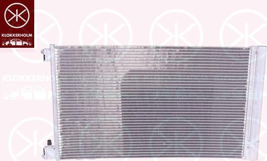 KLOKKERHOLM 5079305478 конденсатор, кондиционер на OPEL INSIGNIA седан