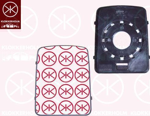 KLOKKERHOLM 50881061 зеркальное стекло, наружное зеркало на RENAULT TRAFIC фургон (TXX)