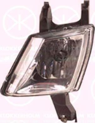KLOKKERHOLM 55370284A1 противотуманная фара на PEUGEOT 407 SW (6E_)
