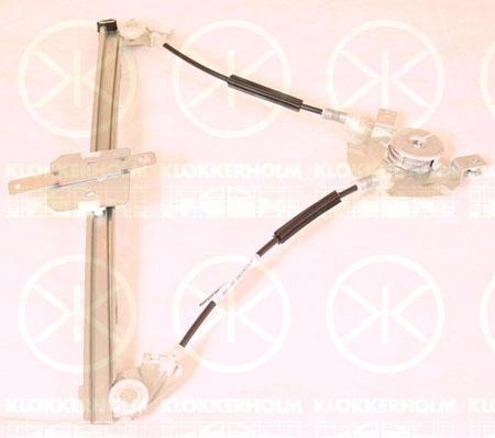 KLOKKERHOLM 55371801 подъемное устройство для окон на PEUGEOT 407 SW (6E_)