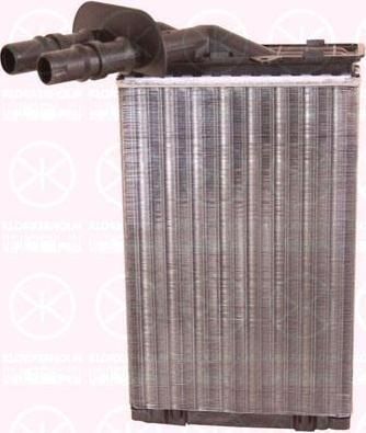 KLOKKERHOLM 6032306228 теплообменник, отопление салона на RENAULT CLIO II (BB0/1/2_, CB0/1/2_)
