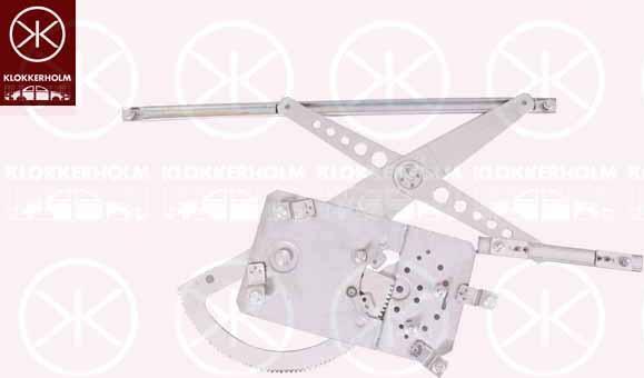 KLOKKERHOLM 60441803 подъемное устройство для окон на RENAULT SCЙNIC III (JZ0/1_)