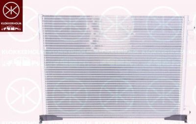 KLOKKERHOLM 6062305459 конденсатор, кондиционер на OPEL VIVARO фургон (F7)