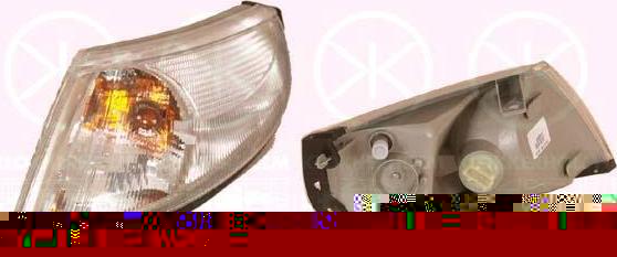 KLOKKERHOLM 65260352 фонарь указателя поворота на SAAB 9-5 (YS3E)