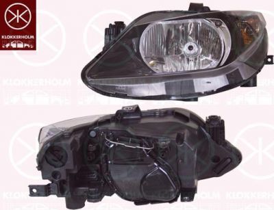 KLOKKERHOLM 66210122A1 основная фара на SEAT IBIZA V ST (6J8, 6P8)