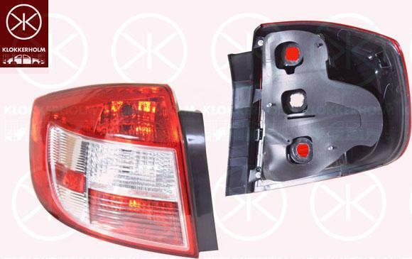 KLOKKERHOLM 68350711 задний фонарь на SUZUKI SX4 седан (GY)