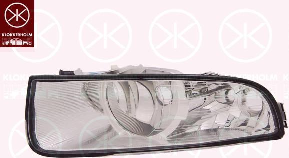KLOKKERHOLM 75260283 противотуманная фара на SKODA SUPERB универсал (3T5)