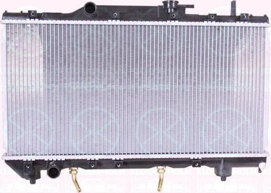 KLOKKERHOLM 8143302204 радиатор, охлаждение двигателя на TOYOTA CARINA E седан (_T19_)