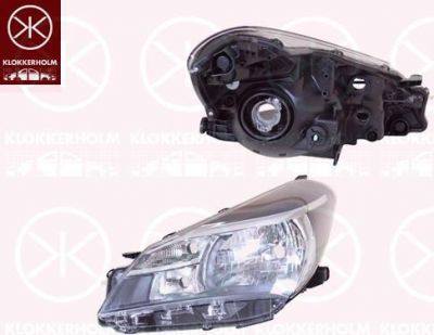 KLOKKERHOLM 81640146 основная фара на TOYOTA YARIS (NHP13_, NSP13_, NCP13_, KSP13_, NLP13_)