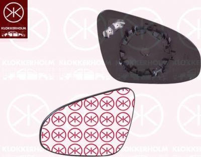 KLOKKERHOLM 81641064 зеркальное стекло, наружное зеркало на TOYOTA YARIS (NHP13_, NSP13_, NCP13_, KSP13_, NLP13_)