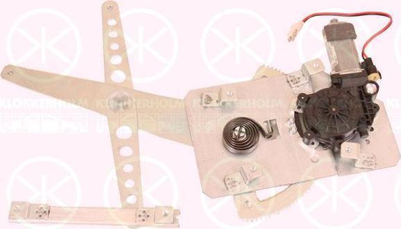 KLOKKERHOLM 81851101 подъемное устройство для окон на TOYOTA HIACE IV автобус (LH1_)