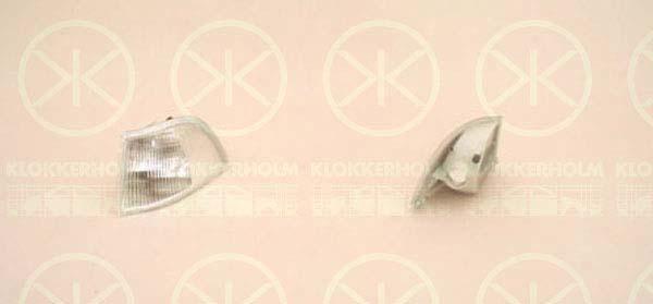 KLOKKERHOLM 90080391 фонарь указателя поворота на VOLVO V40 универсал (VW)