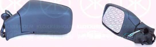 KLOKKERHOLM 90361041 наружное зеркало на VOLVO V70 I (LV)