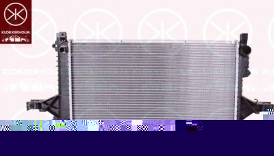 KLOKKERHOLM 9047302117 радиатор, охлаждение двигателя на VOLVO S80 I (TS, XY)