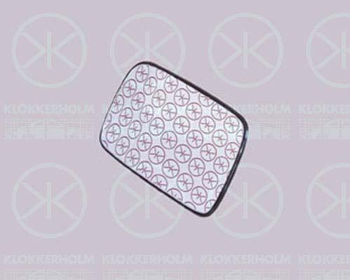 KLOKKERHOLM 95041064 зеркальное стекло, наружное зеркало на VW POLO Variant (6KV5)