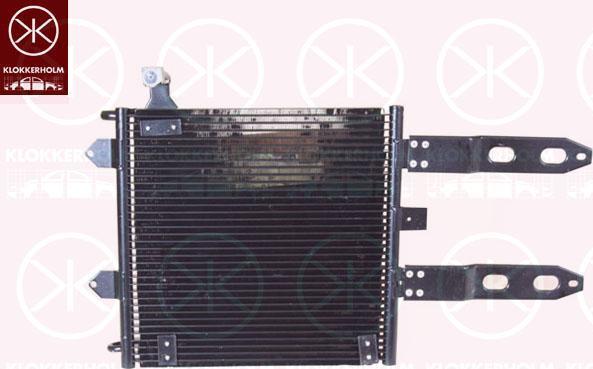 KLOKKERHOLM 9504305178 конденсатор, кондиционер на VW LUPO (6X1, 6E1)