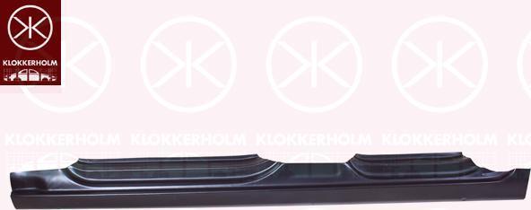 KLOKKERHOLM 9506011 накладка порога на VW POLO (9N_)