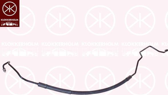 KLOKKERHOLM 95223507 гидравлический шланг, рулевое управление на VW GOLF III (1H1)