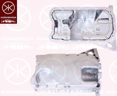 KLOKKERHOLM 9523474 масляный поддон на VW GOLF IV (1J1)