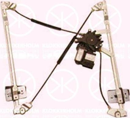 KLOKKERHOLM 95901801 подъемное устройство для окон на FORD GALAXY (WGR)
