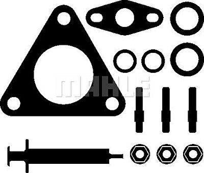 Knecht/Mahle 001 TA 14352 000 монтажный комплект, компрессор на SSANGYONG ISTANA фургон