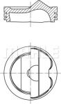 Knecht/Mahle 033 PI 00103 000 поршень на VW PASSAT (3C2)