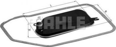 Knecht/Mahle HX 84D гидрофильтр, автоматическая коробка передач на VW PASSAT Variant (3B6)