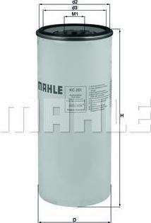 Knecht/Mahle KC 251 топливный фильтр на RENAULT TRUCKS Premium 2