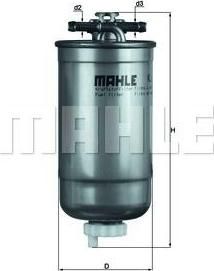 KNECHT/MAHLE Фильтр топливный VW B5 дизель 00- (2D0127399, KL147D)