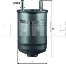 KNECHT/MAHLE Фильтр топливный Renault Fluence, Megane III (1.5, 1.9, 2.0 DCI) (KL485/5D)