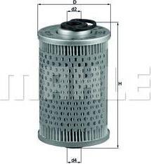 Knecht/Mahle KX 35 топливный фильтр на MAGIRUS-DEUTZ D-Series
