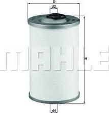 Knecht/Mahle KX 44D топливный фильтр на MAN SЬ