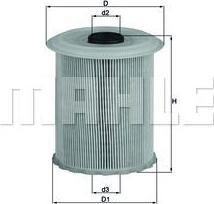 Knecht/Mahle KX 75D топливный фильтр на RENAULT CLIO I (B/C57_, 5/357_)