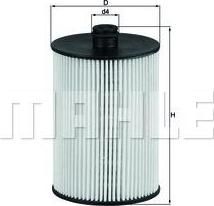 KNECHT/MAHLE Фильтр топливный VOLVO S60 S80 V70 XC70 XC90 2.4D5 2001=> (8621882, KX226D)