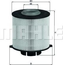 KNECHT/MAHLE Фильтр топливный OPEL Astra J/Insignia/Meriva CDI/CDTI (58 18 085, KX265D)