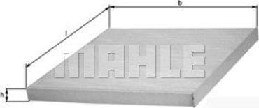 KNECHT/MAHLE Фильтр салонный PEUEGOT Boxer (6479C9, LA411)