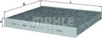 Knecht/Mahle LAK 888 фильтр, воздух во внутренном пространстве на AUDI A3 Limousine (8VS)