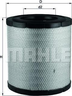 Knecht/Mahle LX 3054 воздушный фильтр на IRISBUS CITELIS