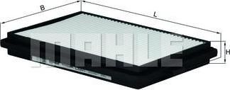 Knecht/Mahle LX 891 воздушный фильтр на HONDA ACCORD III (CA)