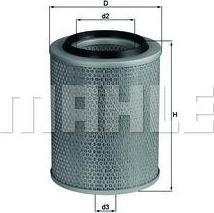 Knecht/Mahle LX 92 воздушный фильтр на MERCEDES-BENZ LK/LN2