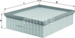 KNECHT/MAHLE Фильтр воздушный AD A4/A6 VW B5 6cyl дизель (059133843A, LX593/1)