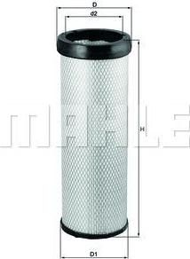 Knecht/Mahle LXS 252 фильтр добавочного воздуха на MAN F 90