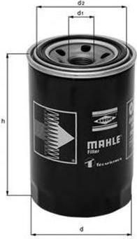 KNECHT/MAHLE Фильтр масляный MAZ NIS SUB KIA HYU FOR INFINITI G35 (1520865F00, OC195) KNECHT/MAHLE Фильтр масляный MAZ NIS SUB KIA HYU FOR INFINITI G35 (1520865F00, OC195)