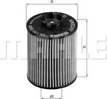 KNECHT/MAHLE Фильтр масляный OPEL Meriva/AstG/CorB/C 1.2 16V (650307, OX173D) KNECHT/MAHLE Фильтр масляный OPEL Meriva/AstG/CorB/C 1.2 16V (650307, OX173D)