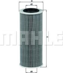 KNECHT/MAHLE Фильтр масляный E46/E60/E65/E83 (OX368D1, OX368D1)