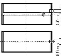 KOLBENSCHMIDT Вкладыши коренные RVI MIDR 06.35.56 KS (77846620)